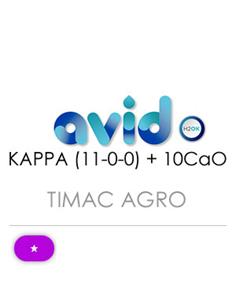 AVID KAPPA (11-0-0) + 10(CaO)