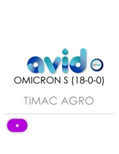 AVID OMICRON S (18-0-0) + 1(MgO)