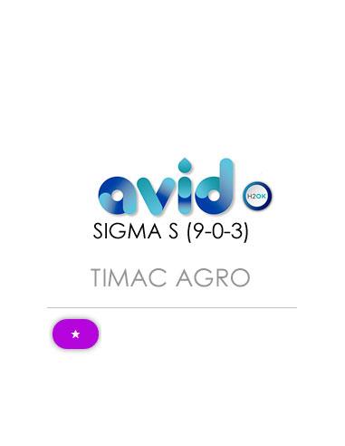 AVID SIGMA S (9-0-3) + 5(CaO)