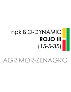 NPK BIO-DYNAMIC (3) ROJO III (15-5-35)