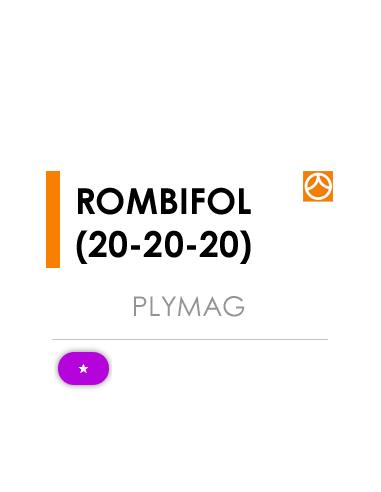 ROMBIFOL (20-20-20)