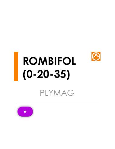 ROMBIFOL (0-20-35)