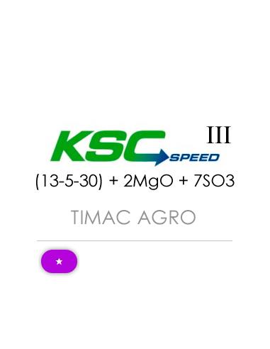 KSC SPEED 3·(III) (13-5-30) + 2MgO + 7SO3
