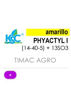 KSC PHYTACTYL 1·(I) AMARILLO (14-40-5) + 13SO3
