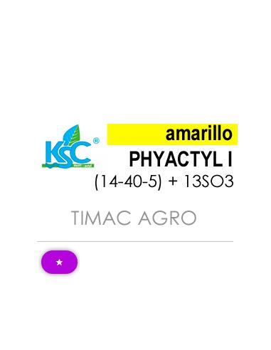KSC PHYTACTYL 1·(I) AMARILLO (14-40-5) + 13SO3