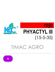 KSC PHYTACTYL 3·(III) ROJO (15-5-35)