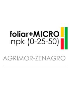 FOLIAR (0-25-50) + MICROS · AGRIMOR